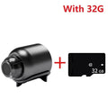 Smart Home Security Camera Small CCTV Night Vision Motion Detection Alarm Monitor